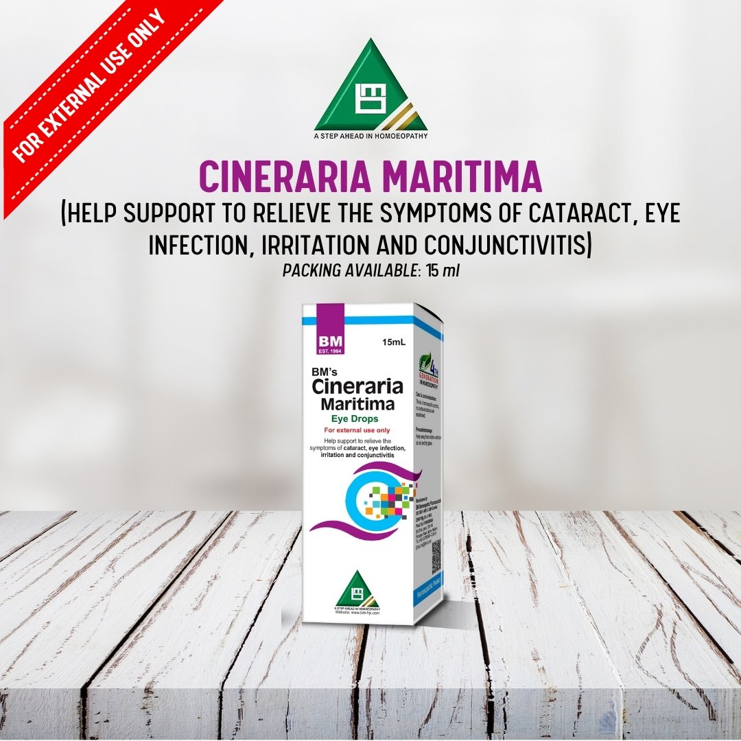 Cineraria Maritima (Eye Drops)
