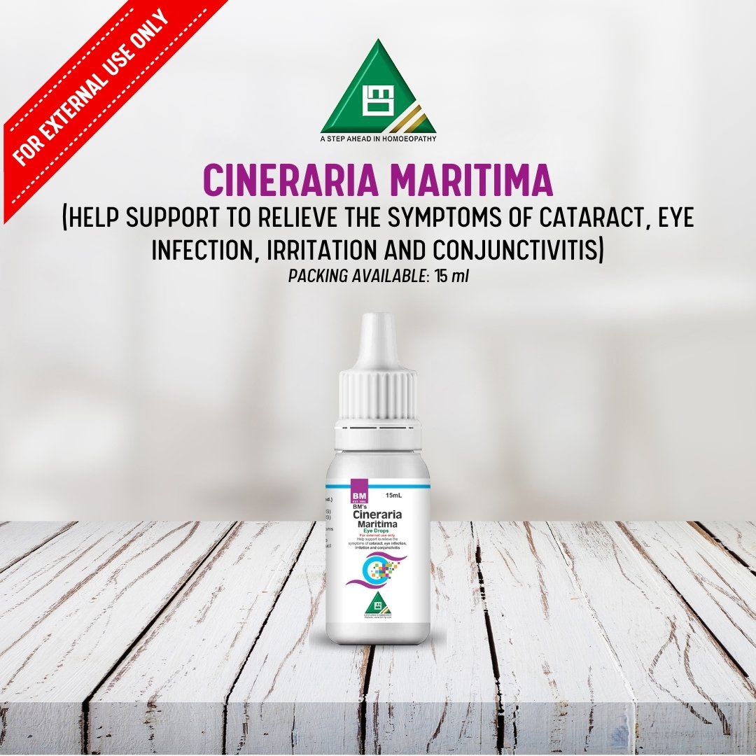 Cineraria Maritima (Eye Drops)