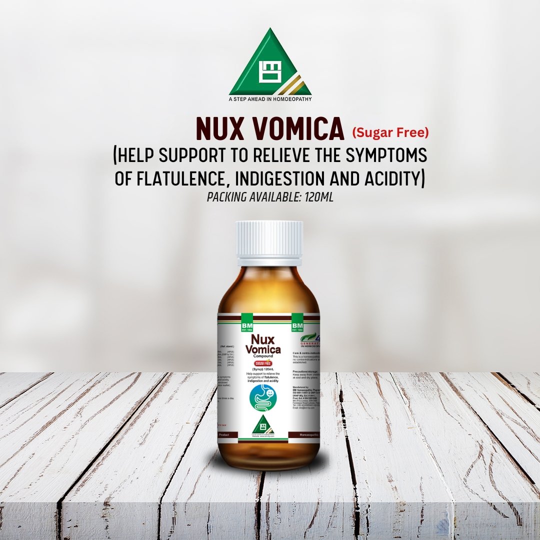 Nux Vomica Compound (Sugar Free Syrup)