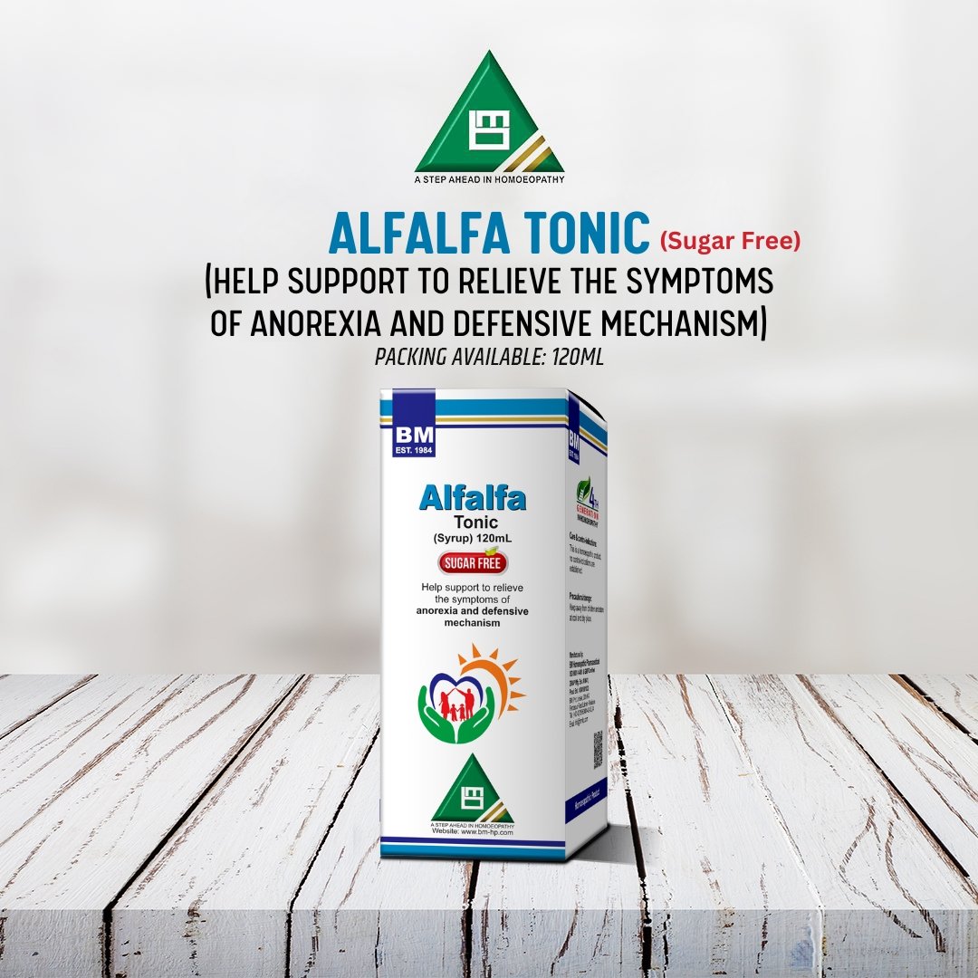 Alfalfa tonic compound (Sugar Free Syrup)