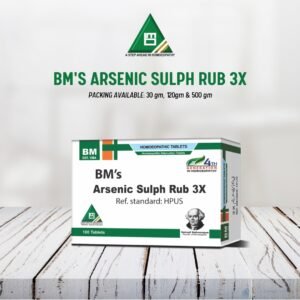 BM's Arsenic Sulph Rub-3C